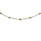 18 KT Gold Coiled Freshwater Seed Pearl Necklace