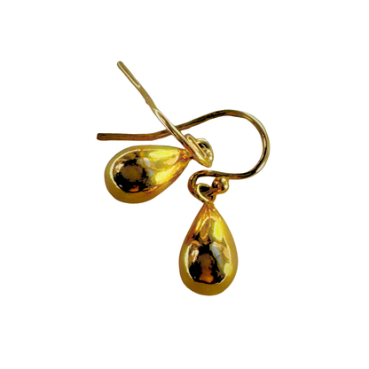 Redwood Raindrop Dangle Earrings